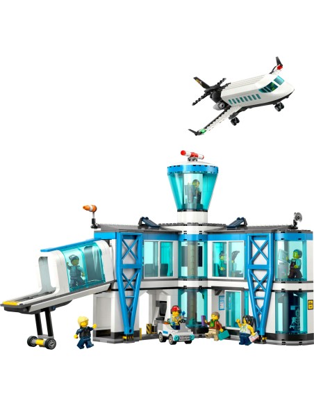 LEGO 60502 City Airport with Passenger Airplane 9 Minifigures 8+ LEG6585653 Lego | Futurartshop.com