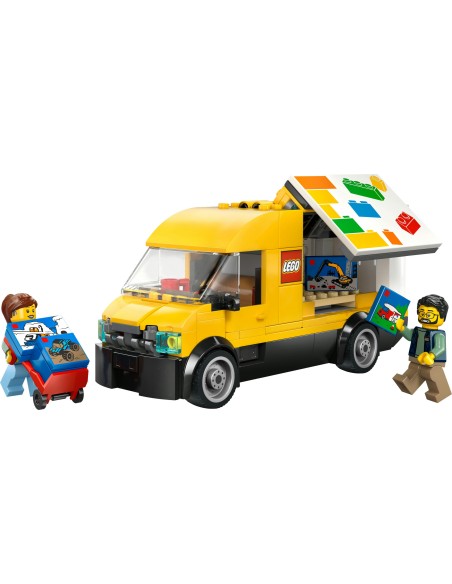 LEGO 60500 City The LEGO Van Delivery Truck 2 Minifigures 6+ LEG6585649 Lego | Futurartshop.com