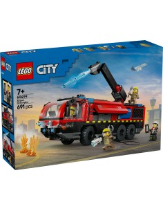 LEGO 60499 City Airport Fire Engine Truck 4 Minifigures 7+ LEG6585647 Lego | Futurartshop.com