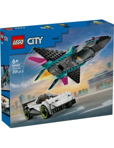 LEGO 60489 City Jet contro Auto Sportiva 2 Minifigure 6+ LEG6585629 Lego | Futurartshop.com