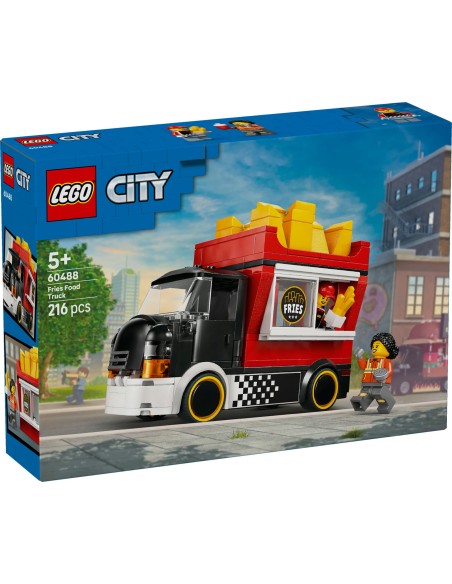 LEGO 60488 City Fries Food Truck with 2 Minifigures Age 5+ LEG6585627 Lego | Futurartshop.com