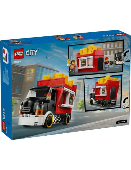 LEGO 60488 City Fries Food Truck with 2 Minifigures Age 5+ LEG6585627 Lego | Futurartshop.com