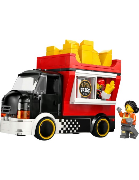 LEGO 60488 City Fries Food Truck with 2 Minifigures Age 5+ LEG6585627 Lego | Futurartshop.com