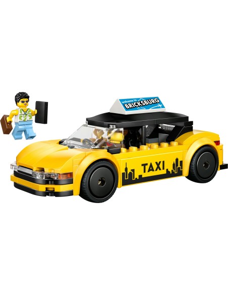 LEGO 60487 City Yellow Taxi Electric Car 2 Minifigures 5+ LEG6581052 Lego | Futurartshop.com