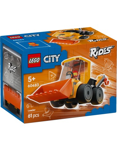 LEGO City 60483 Rides Construction Loader Vehicle Digger 5+ LEG6581044 Lego | Futurartshop.com