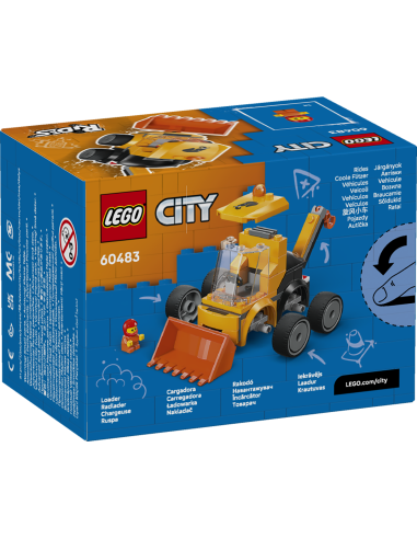 LEGO City 60483 Rides Construction Loader Vehicle Digger 5+ LEG6581044 Lego | Futurartshop.com
