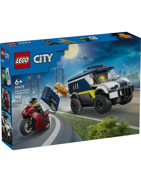 LEGO City 60479 Cellulare della Polizia Furgone Prigionieri 6+ LEG6581038 Lego | Futurartshop.com