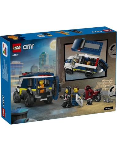 LEGO City 60479 Cellulare della Polizia Furgone Prigionieri 6+ LEG6581038 Lego | Futurartshop.com