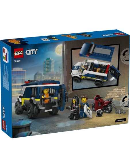 LEGO City 60479 Cellulare della Polizia Furgone Prigionieri 6+ LEG6581038 Lego | Futurartshop.com