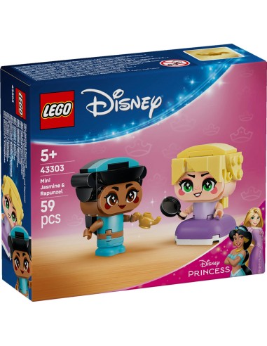 LEGO Disney 43303 Mini Jasmine and Rapunzel Princess 5+ LEG6589991 Lego | Futurartshop.com