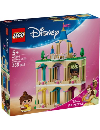 LEGO Disney 43291 Mini Belle e Tiana con Castello Principesse LEG6589969 Lego | Futurartshop.com