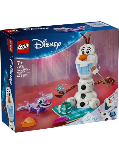 LEGO Disney 43287 Olaf e Bruni Picnic Frozen Pupazzo di Neve 7+ LEG6589962 Lego | Futurartshop.com