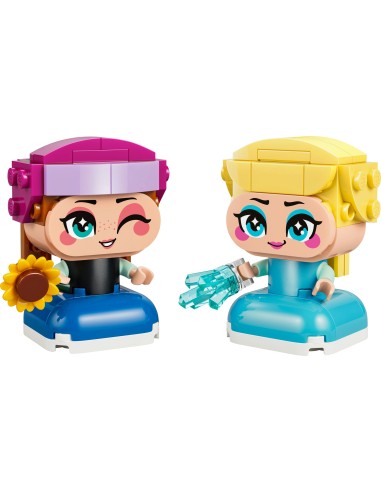 LEGO Disney 43284 Mini Anna Elsa Frozen Personaggi Mattoncini LEG6589956 Lego | Futurartshop.com