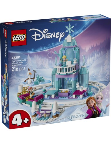 LEGO Disney 43281 Castello Elsa e Avventura sulla Neve Disney Frozen LEG6589945 Lego | Futurartshop.com