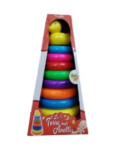 Ring Stacking Tower Mondo Bebè Baby Learning Toy EAS89474 Easy Toys | Futurartshop.com