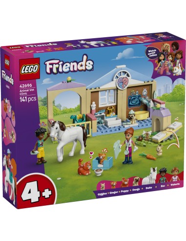 LEGO Friends 42696 Animal Vet Clinic Toy Playset for Kids Age 4+ LEG6585603 Lego | Futurartshop.com