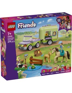 LEGO Friends 42695 Horse & Baby Foal Trailer Playset Ages 7+ LEG6581036 Lego | Futurartshop.com
