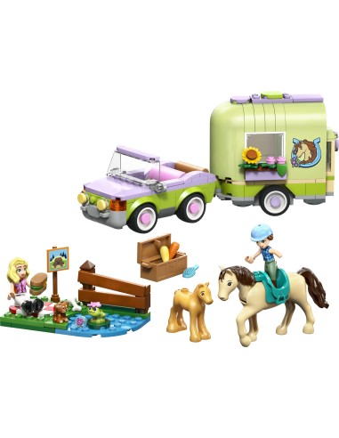 LEGO Friends 42695 Rimorchio per Cavallo e Puledro Gioco 7+ LEG6581036 Lego | Futurartshop.com