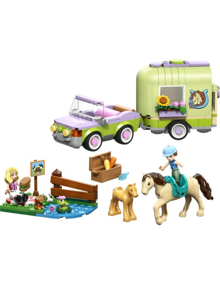 LEGO Friends 42695 Rimorchio per Cavallo e Puledro Gioco 7+ LEG6581036 Lego | Futurartshop.com