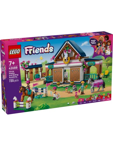 LEGO 42688 Friends Scuderia e Accademia di Equitazione LEG6585593 Lego | Futurartshop.com