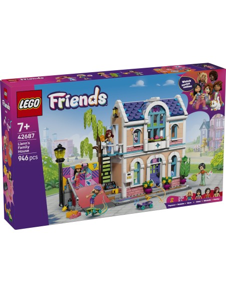 LEGO Friends 42687 Liann's Family House 946 Pieces Ages 7+ LEG6585591 Lego | Futurartshop.com