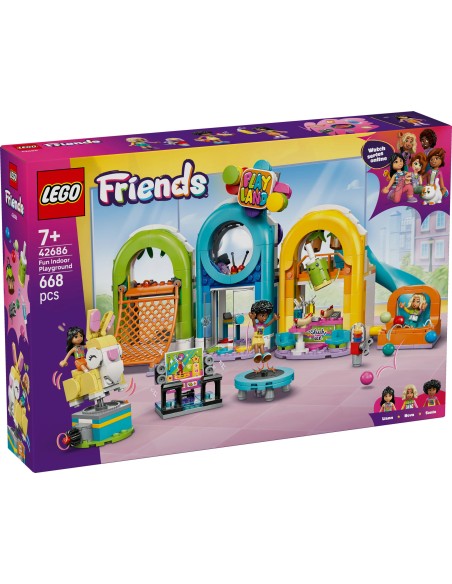 LEGO Friends 42686 Fun Indoor Playground Ages 7+ LEG6581032 Lego | Futurartshop.com