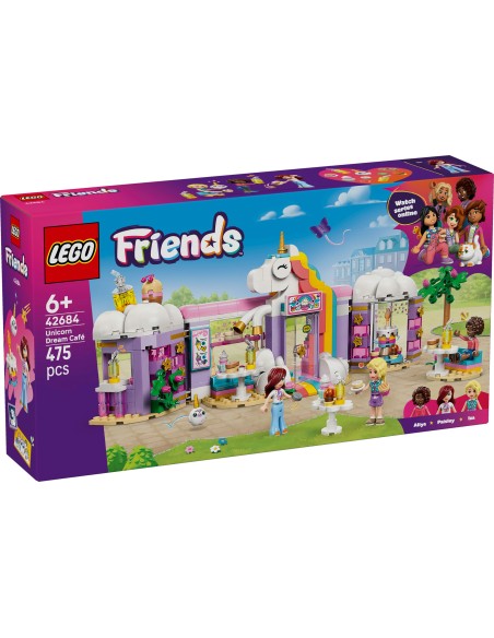 LEGO Friends 42684 Unicorn Dream Café Ages 6+ LEG6581028 Lego | Futurartshop.com