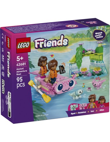 LEGO Friends 42681 Barca Avventura Axolotl 5+ LEG6585587 Lego | Futurartshop.com