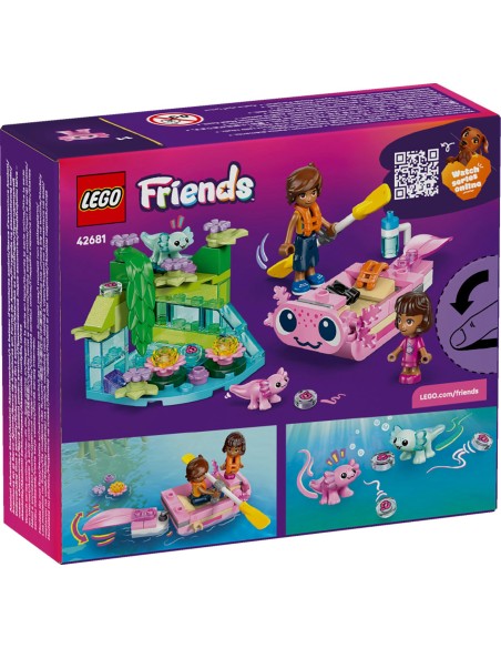 LEGO Friends 42681 Barca Avventura Axolotl 5+ LEG6585587 Lego | Futurartshop.com