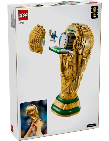 LEGO 43020 Trofeo Coppa del Mondo FIFA Scala 1:1 2842 Pezzi LEG6590611  | Futurartshop.com