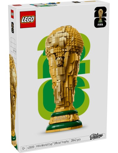 LEGO 43020 Trofeo Coppa del Mondo FIFA Scala 1:1 2842 Pezzi LEG6590611  | Futurartshop.com