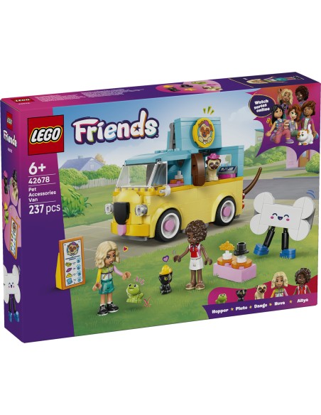 LEGO Friends 42678 Furgone Accessori per Animali Carlino 6+ LEG6585580 Lego | Futurartshop.com