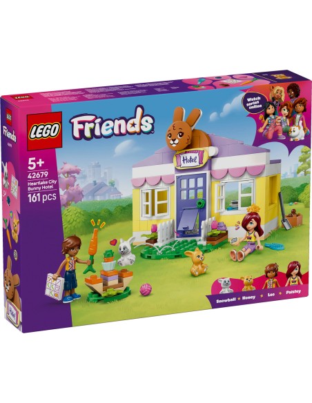 LEGO Friends 42679 Heartlake City Bunny Hotel 161 Pieces 5+ LEG6585582 Lego | Futurartshop.com