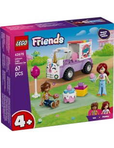 LEGO Friends 42675 Unicorn Cake Delivery Car 67 Pieces Age 4+ LEG6585574 Lego | Futurartshop.com