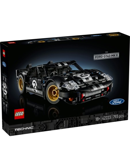LEGO Technic 42223 Ford GT40 MKII 1966 Auto Corsa 793 Pezzi LEG6588567 Lego | Futurartshop.com
