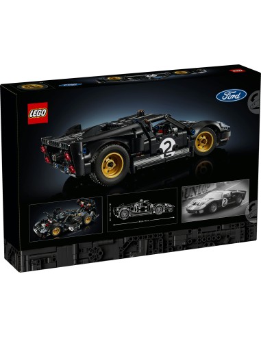 LEGO Technic 42223 1966 Ford GT40 MKII Race Car 793 Pieces 18+ LEG6588567 Lego | Futurartshop.com
