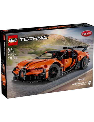 LEGO Technic 42222 Bugatti Chiron Pur Sport Hypercar 771 Pezzi LEG6588565 Lego | Futurartshop.com