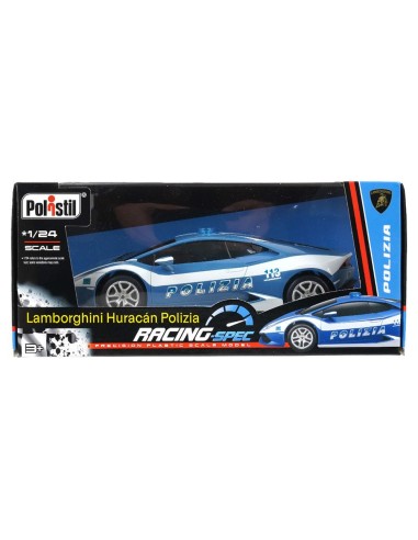 Modellino Auto Lamborghini Polizia – Scala 1:24 BUR37162 Burago | Futurartshop.com