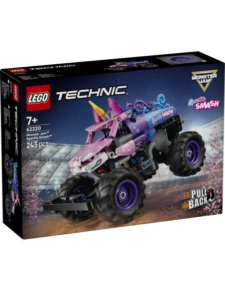 LEGO Technic 42220 Monster Jam Sparkle Smash Pull-Back Truck 7+ LEG6581026 Lego | Futurartshop.com