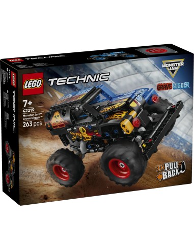 LEGO Technic 42219 Monster Jam Grave Digger Fire and Ice Truck 7+ LEG6581024 Lego | Futurartshop.com