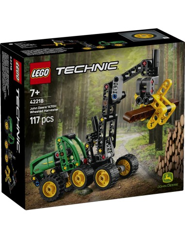 LEGO Technic 42218 John Deere 1470H Harvester Forestale 7+ LEG6581022 Lego | Futurartshop.com