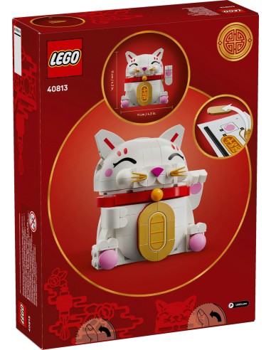 LEGO 40813 Lucky Cat Maneki-Neko Chinese New Year 9+ LEG6523867 Lego | Futurartshop.com