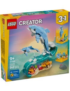 LEGO 31385 Creator 3in1 Sea Animals Beautiful Dolphins LEG6585560 Lego | Futurartshop.com