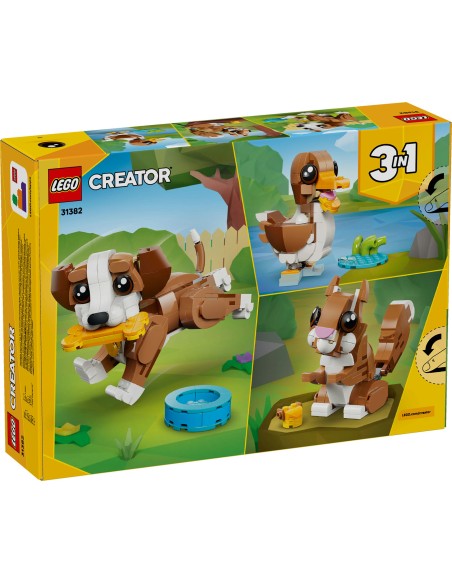 LEGO Creator 31382 Cagnolino Giocoso 3in1 336 Pezzi 8+ LEG6585554 Lego | Futurartshop.com