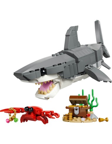 LEGO Creator 31381 Squalo con Scrigno del Tesoro 3in1 8+ LEG6585552 Lego | Futurartshop.com