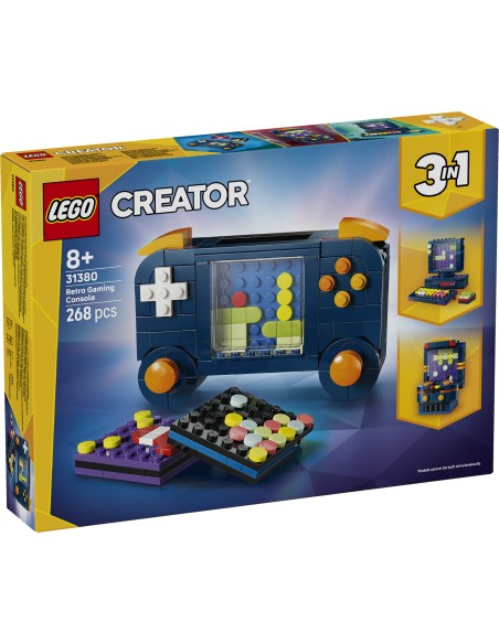 LEGO Creator 31380 Console di Gioco Retrò 3in1 268 Pezzi 8+ LEG6585550 Lego | Futurartshop.com