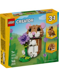 LEGO Creator 31376 Cute Hamster with Flower 3in1 166 Pcs 7+ LEG6581016 Lego | Futurartshop.com