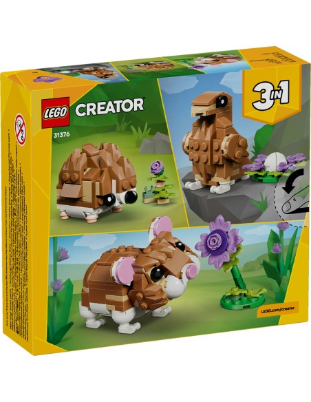 LEGO Creator 31376 Cute Hamster with Flower 3in1 166 Pcs 7+ LEG6581016 Lego | Futurartshop.com