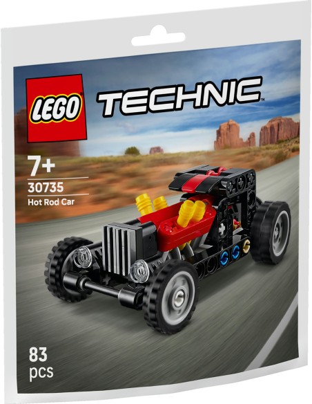 LEGO Technic 30735 Hot Rod Auto d'Epoca 83 Pezzi Polybag 7+ LEG6587042 Lego | Futurartshop.com