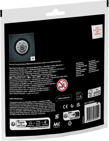 LEGO Technic 30735 Hot Rod Auto d'Epoca 83 Pezzi Polybag 7+ LEG6587042 Lego | Futurartshop.com